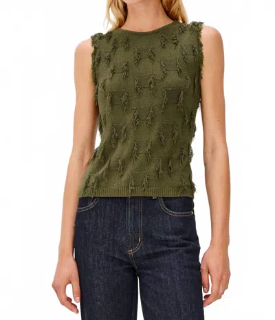RAILS VIDANA TOP IN OLIVE