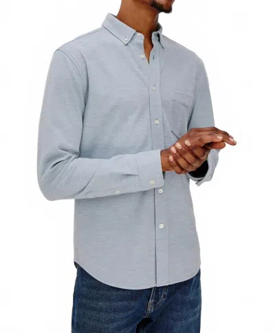 Rails Vincent Long Sleeve Button Down Shirt In Blue Oxford