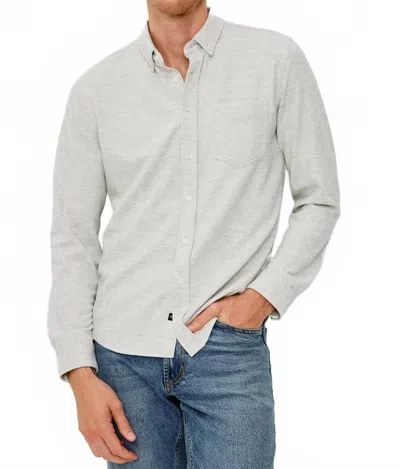 Rails Vincent Shirt In Heather Grey In White