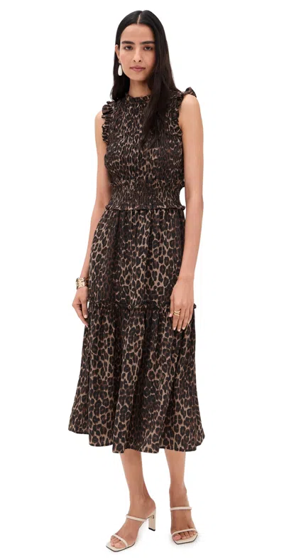 Rails Vivier Dress Brown Nala