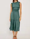 Rails Vivier Midi Dress In Lake In Green