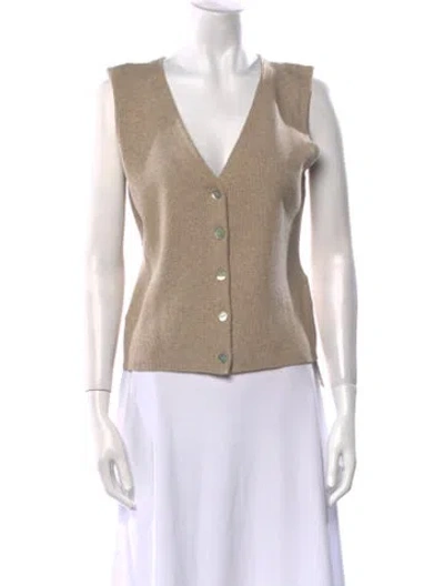 Pre-owned Rails V-neck Sweater In Neutral