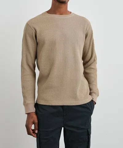 Rails Wade Thermal Shirt In Barley In Brown