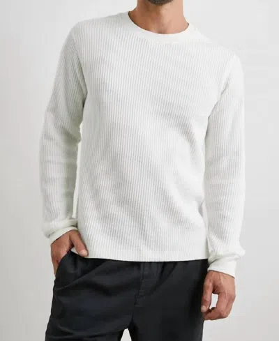 Rails Wade Thermal Top In White