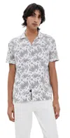 Rails Waimea Shirt Perennial Charcoal White In Perennial Charcoal White