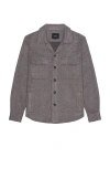 Rails Warner Button Down Shirt In Grey