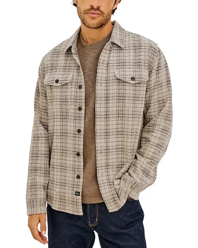 Rails Warren Chenille Shirt In Gray