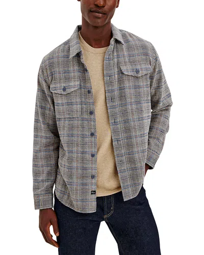 Rails Warren Relaxed Fit Dual Pocket Plaid Woven Shirt In Multi