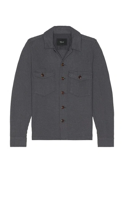 Rails Wells Long Sleeve Shirt In Black