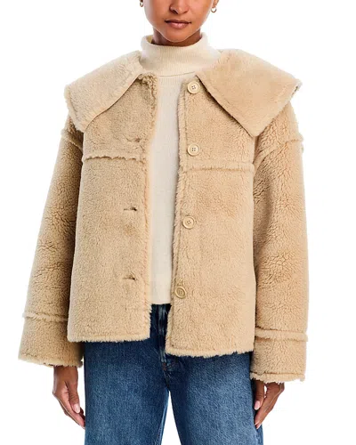 Rails Wesson Faux Shearling Jacket In Brown