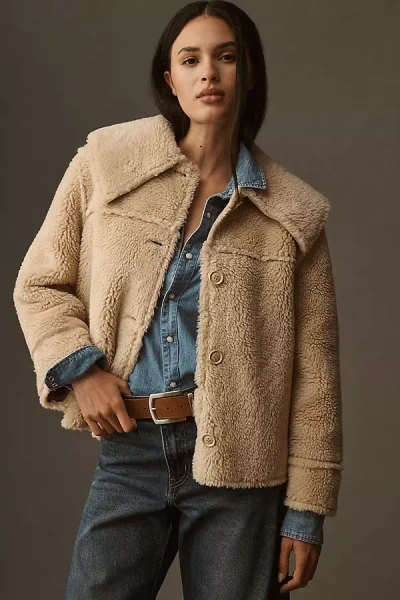 RAILS WESSON FAUX-SHEARLING JACKET