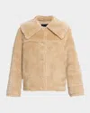 Rails Wesson Faux Shearling Jacket In Neutral