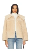 Rails Wesson Faux Shearling Jacket In Neutral