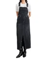 Rails Westlake Denim Skirt Overall In Black Sand In Black