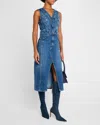Rails Westwood Sleeveless Denim Dress In Forget Me Not
