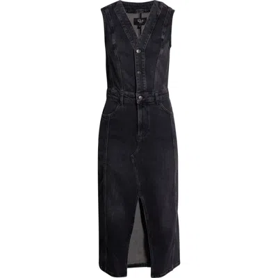 Rails Westwood Sleeveless Denim Dress In Black