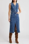 Rails Westwood Sleeveless Denim Dress In Blue Stone
