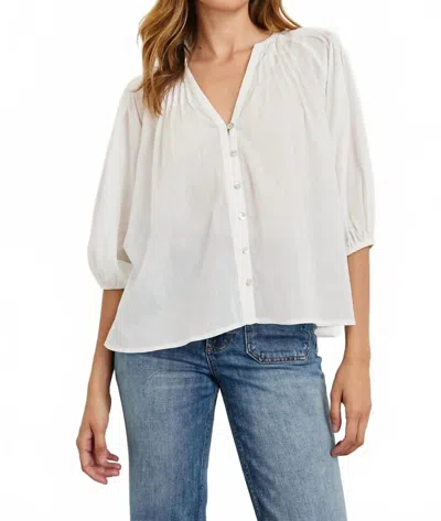 Rails White Cassat Blouse
