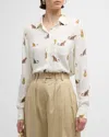 Rails Kathryn Cheetah Print Button-up Shirt In Wild Animals