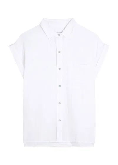 Rails Witney Gauze Shirt In White
