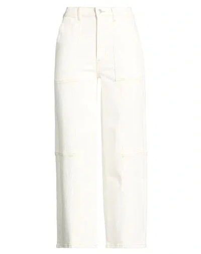 Rails Woman Jeans White Size 27 Cotton, Elastane