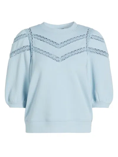 Rails Women's Adria Cotton Top In Blue