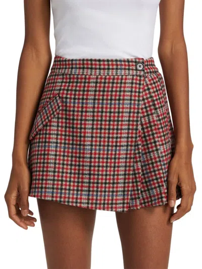Rails Women's Adriana Plaid Pleated Miniskirt In Multi