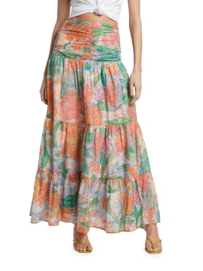 Rails Women's Agatha Floral Cotton Maxi Skirt