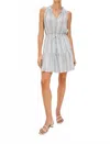 Rails Women's Albany Mini Dress In Antibes Stripe In Gray