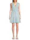 Rails Women's Albany Striped Linen Blend Minidress