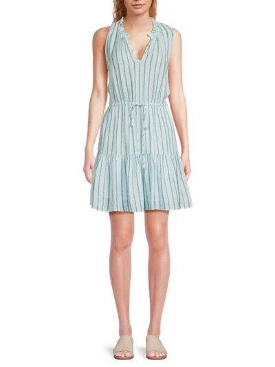 Rails Women's Albany Striped Linen Blend Minidress