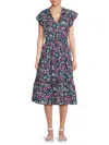 Rails Women's Amellia Floral A-line Midi-dress