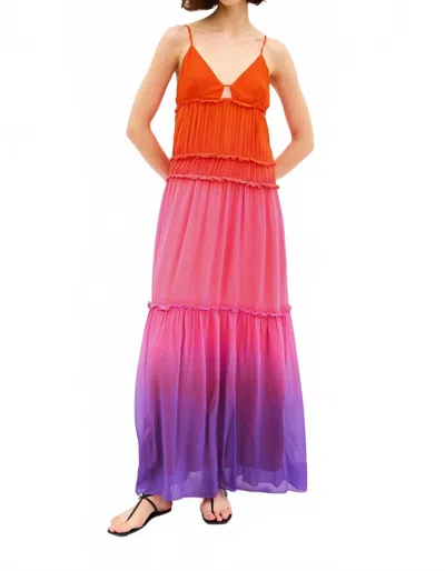 Rails Women's Antonella Dress In Violet Dip Dye In Multi