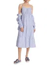Rails Women's Blakely Cotton Striped Midi-dress In Anacapa Stripe