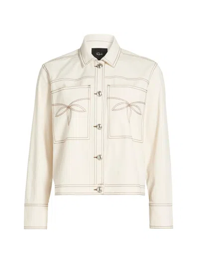 Rails Women's Briggs Stretch-cotton Jacket In Brown