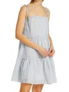 Rails Sandy Dress In Laguna Stripe In Blue Multicolor