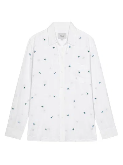 Rails Women's Charli Floral Embroidered Shirt