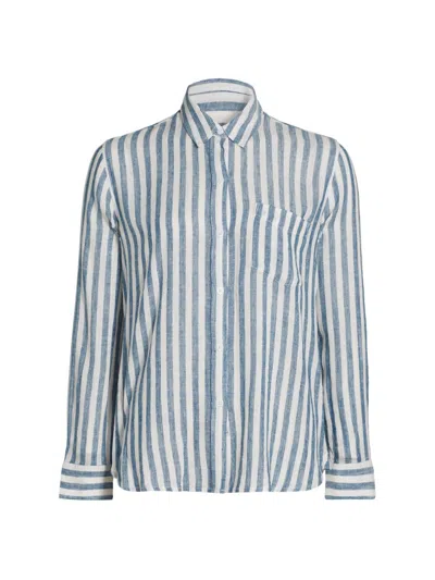 Rails Women's Charli Striped Linen-blend Button-front Shirt