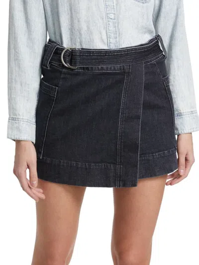 Rails Women's Deanna Denim Miniskirt In Black
