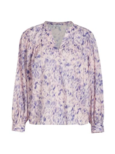 Rails Women's Fable Cotton Ikat-inspired Blouse In Pink
