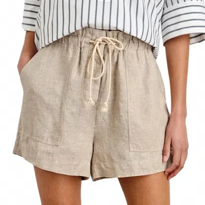 Rails Women's Foster Short In Heathered Flax In Neutral