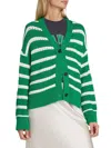 Rails Geneva Cardigan In Kelly Stripe In Green