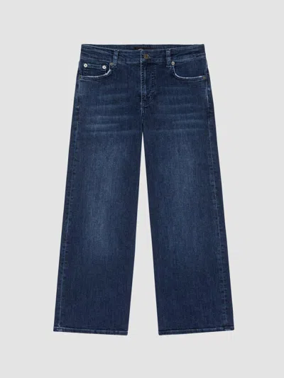 Rails Women's Getty Wide-leg Crop Jeans In Blue