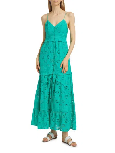 Rails Women's Henrietta Eyelet Cotton Maxi Dress
