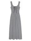Rails Jordie Midi Dress In Black And White Gingham In Gray
