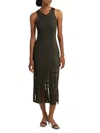 Rails Kaia Cutout Midi Dress In Green