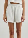Rails Leighton Short In White In White