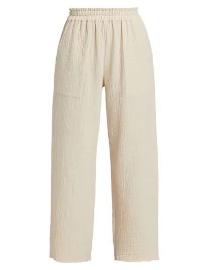Rails Women's Leon Cotton Crop Pants In Flax