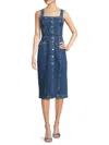 Rails Malibu Denim Midi Dress In Mazarine