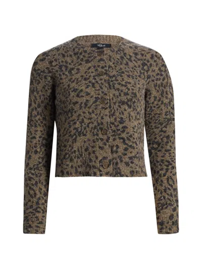 Rails Women's Matilda Leopard Pattern Cardigan In Animal Print